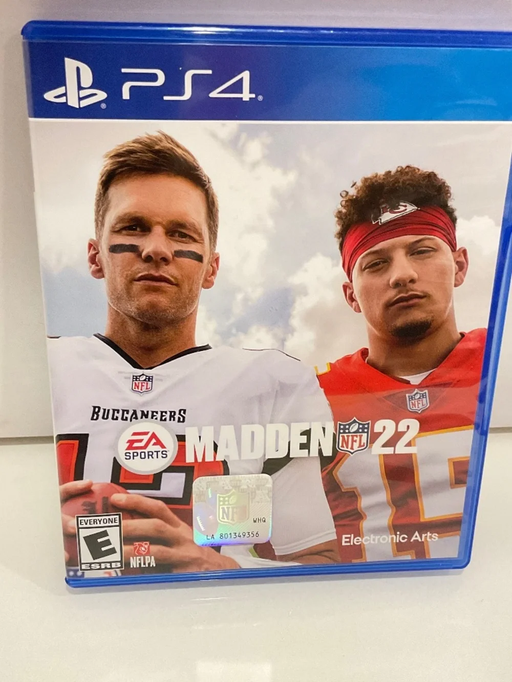 Sony PS4 Game Madden 22. Tom Brady & Patrick Mahomes Pre Owned